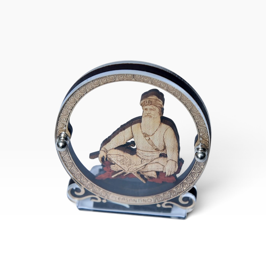 Baba Deep Singh Ji Circular Frame - Image 4