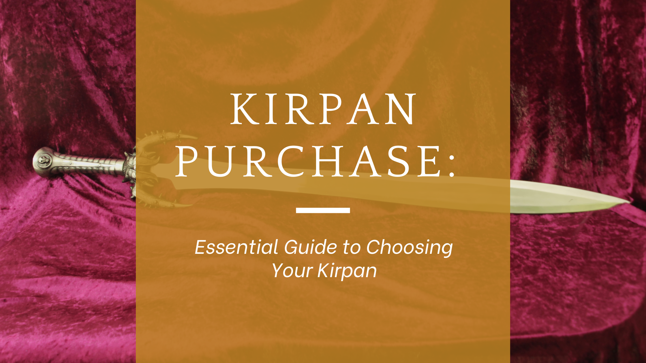 kirpan purchase